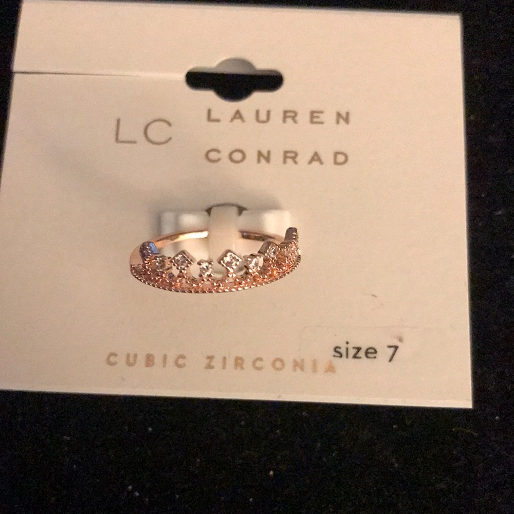 Lc Lauren Conrad Sz 7 gold ring